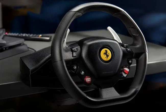 WHEEL Thrustmaster T80 Ferrari 488 GTB Edition Racing Wheel PS4 - Black