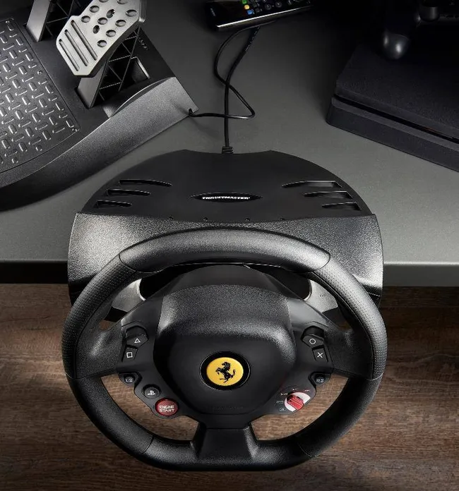 WHEEL Thrustmaster T80 Ferrari 488 GTB Edition Racing Wheel PS4 - Black