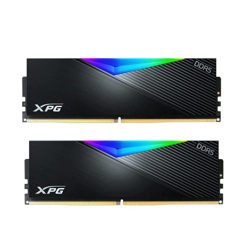 XPG LANCER RGB 32GB (2X16) DDR5 5200MHz BLACK (AX5U5200C3816G-DCLARBK)