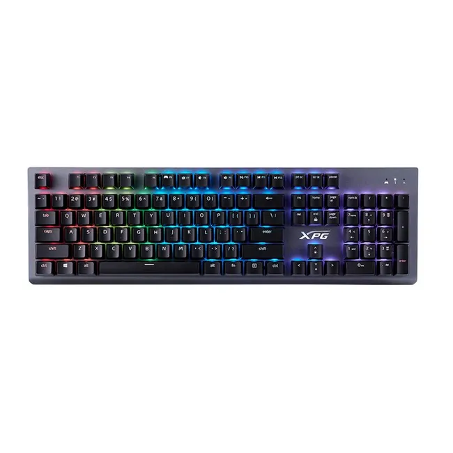 XPG MAGE Wired Gaming Keyboard Black RGB Mechanical KAILH RED Backlight Key Switches