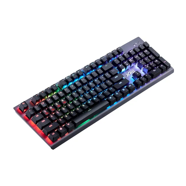 XPG MAGE Wired Gaming Keyboard Black RGB Mechanical KAILH RED Backlight Key Switches